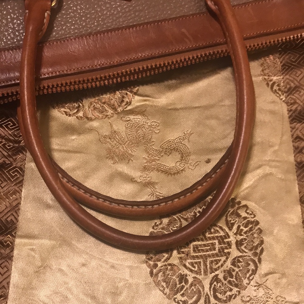 🥰💯🥰💯 vintage Dooney & Bourke!!! What A Bag💕Genuine Pebble Leather! - Picture 11 of 15